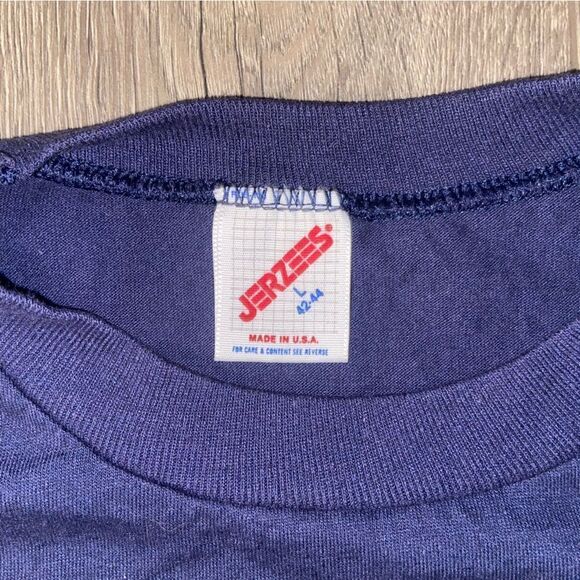 Vintage Navy U.S.S. Brooklyn (CL-40) WWII T Shirt Jerzees Large‎ - Picture 3 of 3
